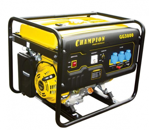 Генератор CHAMPION GG3300 по доступной цене в Архангельске. Не теряйте времени и заказывайте у нас прямо сейчас! Надежное качество и выгодные условия ждут вас.